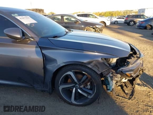 2018 Honda Accord Sport with VIN 1HGCV2F36JA035490, listed as a IAAI auction lot 43477537 with Not provided miles and . Bid and sale history available at DreamBid. Image 17.
