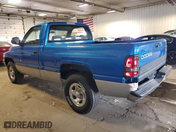 1998 Dodge 1500 с VIN 1B7HC16Y1WS629714, выставлен на аукционе Copart как лот 46881174 с пробегом 182 179 миль миль и На запчасти • Non repairable. История ставок и продаж доступна на DreamBid. Изображение 2.