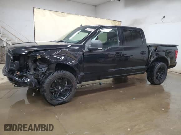 2019 Ford F-150 XL with VIN 1FTEW1EPXKFC31343, listed as a Copart auction lot 67032455 with 101,185 mi miles and Clean title. Bid and sale history available at DreamBid. Image 1.