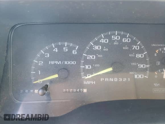 1997 GMC Sierra 1500 z VIN 1GTEK14R3VZ506326, wystawiony jako Copart lot #87036644 z przebiegiem 212 945 mil mil oraz Czysty tytuł • Clean title. Historia ofert i sprzedaży dostępna na DreamBid. Obrazek 9.