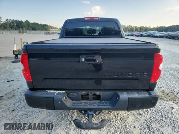 2016 Toyota Tundra Platinum with VIN 5TFGW5F16GX208427, listed as a Copart auction lot 71295365 with 150,184 mi miles and Salvage title. Bid and sale history available at DreamBid. Image 6.