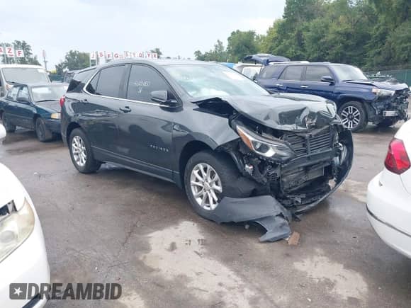2018 Chevrolet Equinox LT with VIN 2GNAXSEV5J6344052, listed as a IAAI auction lot 43291150 with 77,204 mi miles and . Bid and sale history available at DreamBid. Image 1.