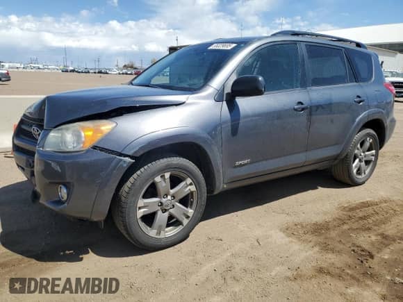 2009 Toyota RAV4 Sport with VIN JTMZK32V79D002510, listed as a Copart auction lot 55329695 with 271,949 mi miles and Salvage title. Bid and sale history available at DreamBid. Image 1.