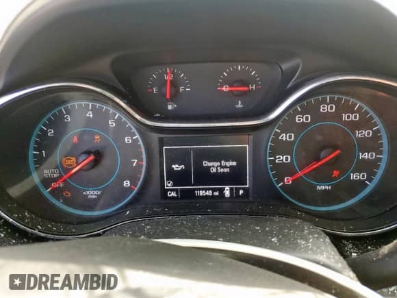 2018 Chevrolet Cruze LS with VIN 1G1BC5SM8J7132180, listed as a Copart auction lot 82189175 with 119,548 mi miles and Salvage title. Bid and sale history available at DreamBid. Image 9.