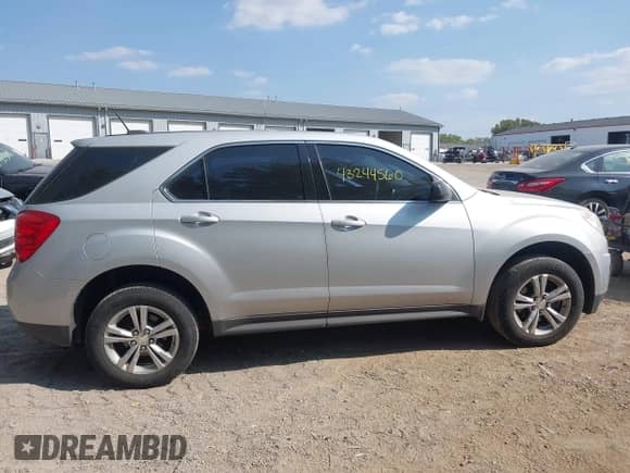 2015 Chevrolet Equinox LS with VIN 2GNFLEEK9F6436801, listed as a IAAI auction lot 43244560 with 99,338 mi miles and . Bid and sale history available at DreamBid. Image 13.