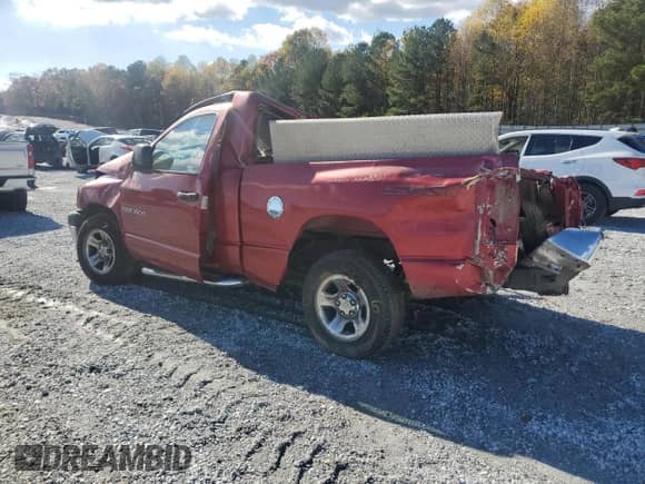 2007 Dodge 1500 ST z VIN 1D7HA16K37J571023, wystawiony jako Copart lot #81471884 z przebiegiem Nie podano mil oraz Szkoda całkowita • Salvage title. Historia ofert i sprzedaży dostępna na DreamBid. Obrazek 2.
