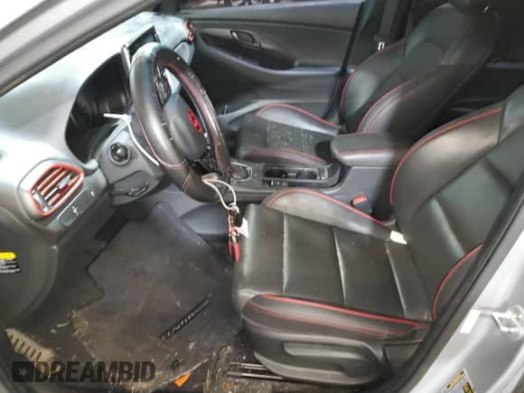 2020 Hyundai Elantra N Line z VIN KMHH55LCXLU131534, wystawiony jako Copart lot #65521765 z przebiegiem 57 080 mil mil oraz Szkoda całkowita • Salvage title. Historia ofert i sprzedaży dostępna na DreamBid. Obrazek 7.