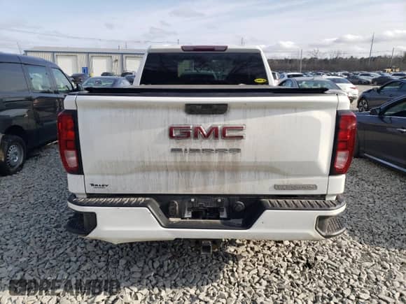 2020 GMC Sierra 1500 Elevation with VIN 1GTR9CEK6LZ166273, listed as a Copart auction lot 48545245 with 108,050 mi miles and Salvage title. Bid and sale history available at DreamBid. Image 6.