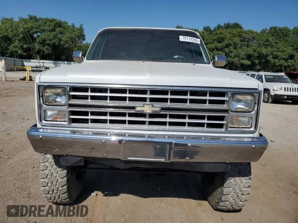 1986 Chevrolet Blazer K10 Utility HT with VIN 1G8EK18H6GF150874, listed as a Copart auction lot 70174265 with 62,592 mi miles and Clean title. Bid and sale history available at DreamBid. Image 5.