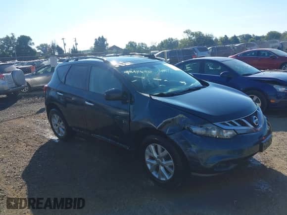 2011 Nissan Murano SV z VIN JN8AZ1MW6BW166669, wystawiony jako IAAI lot #43146522 z przebiegiem 138 400 mil mil oraz . Historia ofert i sprzedaży dostępna na DreamBid. Obrazek 1.