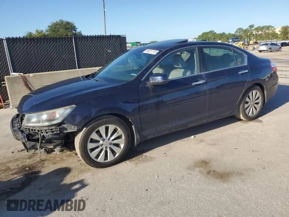 2013 Honda Accord EX-L z VIN 1HGCR2F87DA096187, wystawiony jako Copart lot #65931115 z przebiegiem 242 907 mil mil oraz Szkoda całkowita • Salvage title. Historia ofert i sprzedaży dostępna na DreamBid. Obrazek 1.