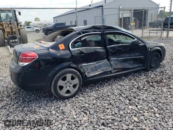 2007 Saturn Aura XE with VIN 1G8ZS57N27F176758, listed as a Copart auction lot 68253815 with Not provided miles and Salvage title. Bid and sale history available at DreamBid. Image 3.