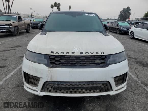 2022 Land Rover Range Rover Sport HST с VIN SALWS2RUXNA230645, выставлен на аукционе Copart как лот 72059045 с пробегом Не указан миль и Списание • Salvage title. История ставок и продаж доступна на DreamBid. Изображение 5.