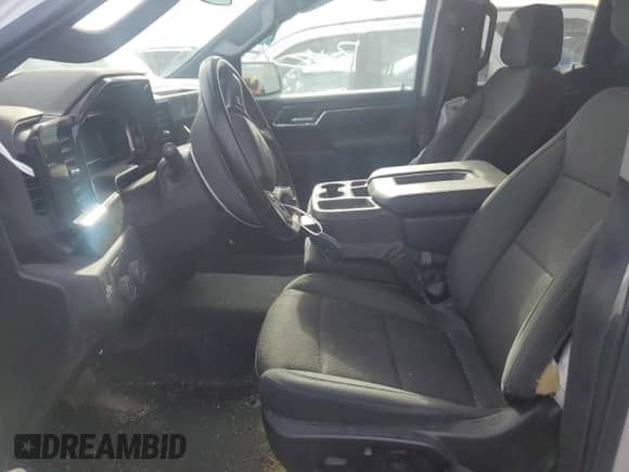 2023 Chevrolet Silverado 1500 LT with VIN 1GCRACED7PZ210442, listed as a Copart auction lot 76345184 with 43,596 mi miles and Salvage title. Bid and sale history available at DreamBid. Image 7.