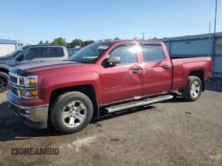 2014 Chevrolet Silverado 1500 LT with VIN 3GCUKREC3EG102642, listed as a Copart auction lot 80276305 with 111,685 mi miles and Salvage title. Bid and sale history available at DreamBid. Image 1.