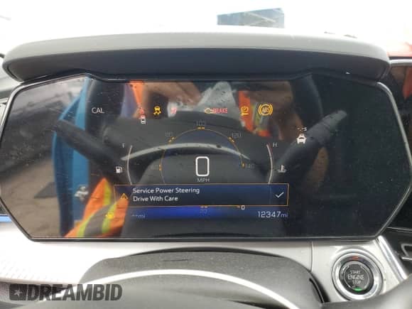 2025 Chevrolet Trax LT with VIN KL77LHEP2SC147199, listed as a Copart auction lot 81791405 with 12,347 mi miles and Salvage title. Bid and sale history available at DreamBid. Image 9.
