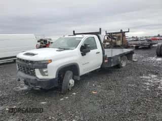 2021 Chevrolet Silverado 3500HD Work Truck с VIN 1GB3YSEY7MF312548, выставлен на аукционе Copart как лот 73208484 с пробегом 168 751 миль миль и Списание • Salvage title. История ставок и продаж доступна на DreamBid. Изображение 1.