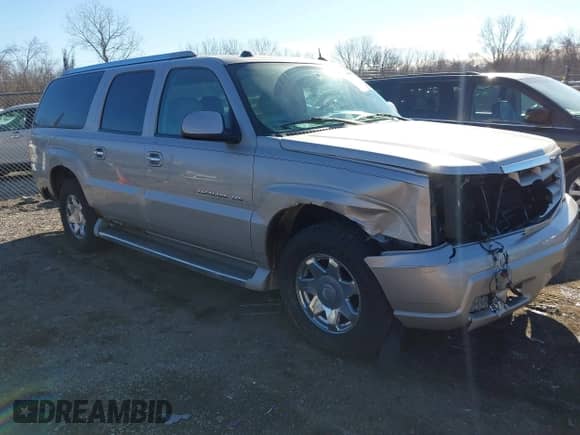 2005 Cadillac Escalade ESV with VIN 3GYFK66N65G192080, listed as a IAAI auction lot 41365649 with 132,753 mi miles and . Bid and sale history available at DreamBid. Image 1.