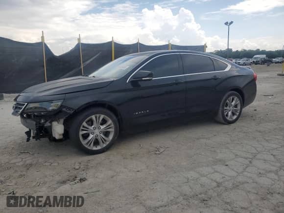 2014 Chevrolet Impala LT z VIN 1G1125S35EU134921, wystawiony jako Copart lot #68705165 z przebiegiem 162 575 mil mil oraz Czysty tytuł • Clean title. Historia ofert i sprzedaży dostępna na DreamBid. Obrazek 1.