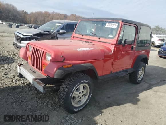 1991 Jeep Wrangler с VIN 2J4FY29S8MJ153958, выставлен на аукционе Copart как лот 79230574 с пробегом 187 559 миль миль и Чистый • Clean title. История ставок и продаж доступна на DreamBid. Изображение 1.