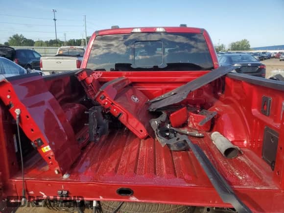 2024 Ford F-150 Lariat with VIN 1FTFW5LD6RFB96248, listed as a Copart auction lot 69278555 with 8,951 mi miles and Salvage title. Bid and sale history available at DreamBid. Image 12.