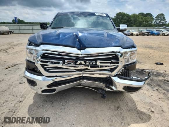 2024 Ram 1500 Laramie with VIN 1C6SRFJT3RN223957, listed as a Copart auction lot 63847445 with 26,955 mi miles and Salvage title. Bid and sale history available at DreamBid. Image 5.