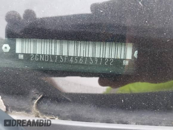 2005 Chevrolet Equinox LS с VIN 2CNDL13F456139122, выставлен на аукционе IAAI как лот 43478608 с пробегом 259 966 миль миль и . История ставок и продаж доступна на DreamBid. Изображение 9.