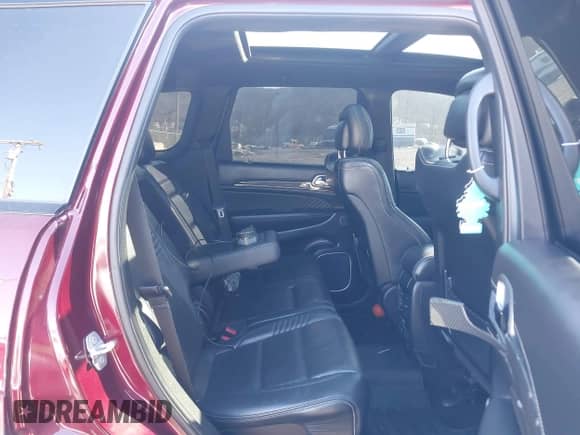 2017 Jeep Grand Cherokee SRT with VIN 1C4RJFDJ1HC754559, listed as a IAAI auction lot 41461029 with 100,096 mi miles and . Bid and sale history available at DreamBid. Image 8.