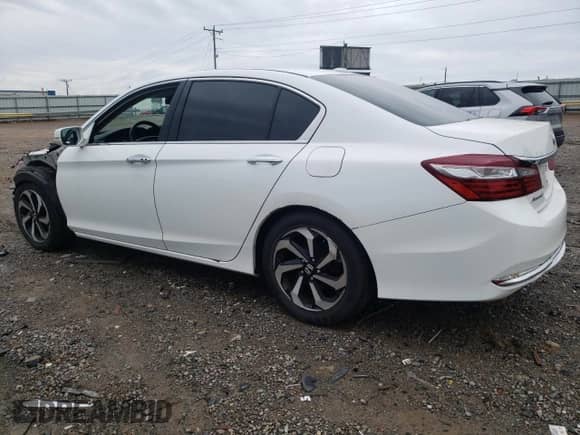2016 Honda Accord EX-L with VIN 1HGCR3F03GA005405, listed as a Copart auction lot 81889815 with 138,382 mi miles and Salvage title. Bid and sale history available at DreamBid. Image 2.