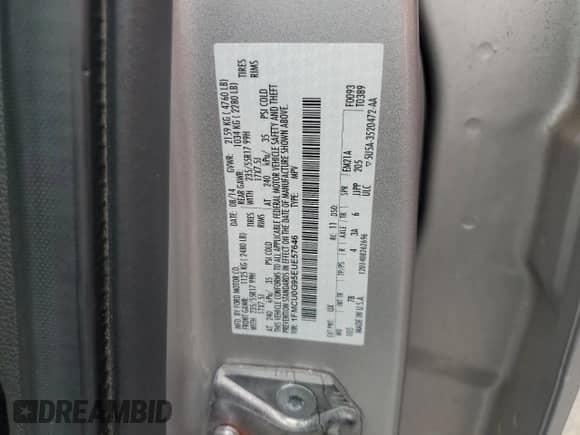 2014 Ford Escape SE z VIN 1FMCU0G95EUE57646, wystawiony jako Copart lot #67187055 z przebiegiem 140 636 mil mil oraz Szkoda całkowita • Salvage title. Historia ofert i sprzedaży dostępna na DreamBid. Obrazek 13.