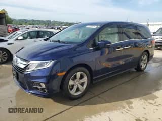 2020 Honda Odyssey EX-L с VIN 5FNRL6H77LB021856, выставлен на аукционе Copart как лот 61183025 с пробегом 103 391 миль миль и Списание • Salvage title. История ставок и продаж доступна на DreamBid. Изображение 1.