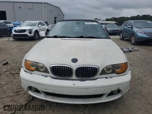 2004 BMW 3 Series 325Ci with VIN WBABW33474PL30185, listed as a Copart auction lot 89518345 with 86,931 mi miles and Salvage title. Bid and sale history available at DreamBid. Image 5.