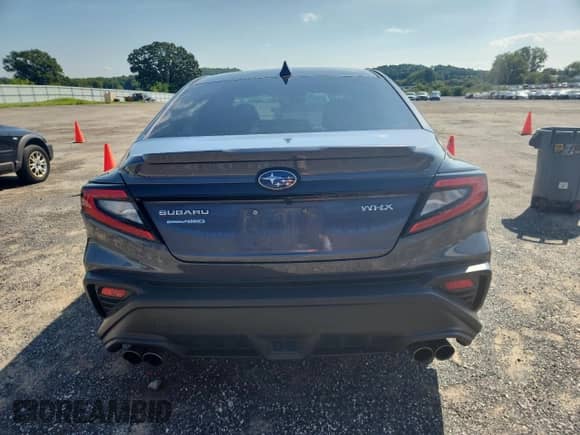 2023 Subaru WRX Premium with VIN JF1VBAF65P9812407, listed as a Copart auction lot 69847525 with 69,059 mi miles and Salvage title. Bid and sale history available at DreamBid. Image 6.