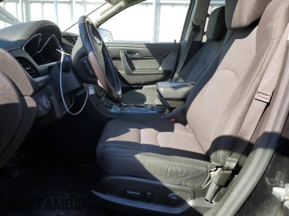 2016 Chevrolet Traverse LT z VIN 1GNKVHKD7GJ285252, wystawiony jako Copart lot #46829445 z przebiegiem Nie podano mil oraz Szkoda całkowita • Salvage title. Historia ofert i sprzedaży dostępna na DreamBid. Obrazek 7.