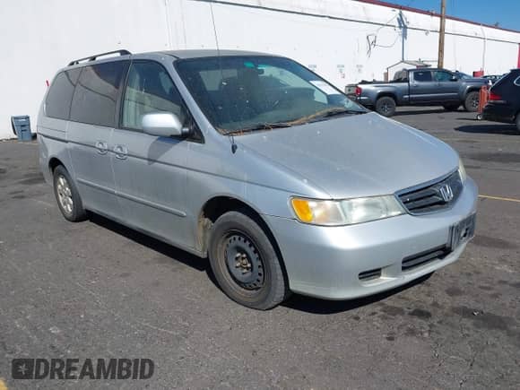 2004 Honda Odyssey EX с VIN 5FNRL18604B070814, выставлен на аукционе IAAI как лот 43211052 с пробегом 280 069 миль миль и . История ставок и продаж доступна на DreamBid. Изображение 1.