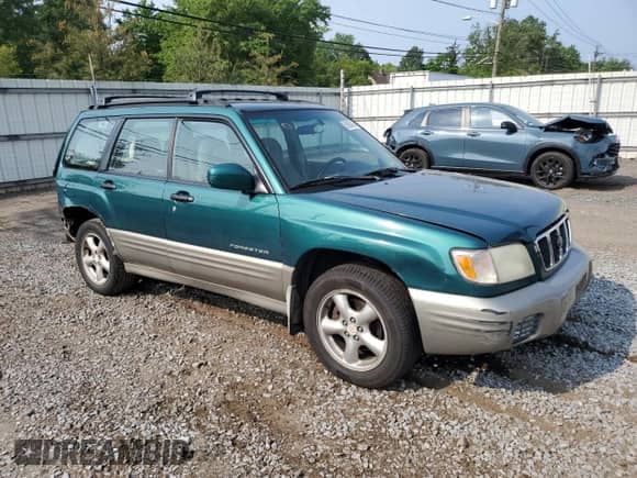 2001 Subaru Forester S z VIN JF1SF65531H760849, wystawiony jako Copart lot #59563765 z przebiegiem 207 542 mil mil oraz Szkoda całkowita • Salvage title. Historia ofert i sprzedaży dostępna na DreamBid. Obrazek 4.
