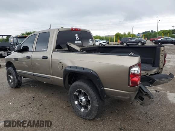 2007 Dodge 2500 SLT с VIN 1D7KS28C37J568959, выставлен на аукционе Copart как лот 66622345 с пробегом 193 031 миль миль и Чистый • Clean title. История ставок и продаж доступна на DreamBid. Изображение 2.