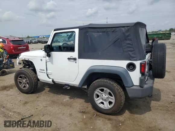 2012 Jeep Wrangler Sport z VIN 1C4AJWAG9CL264921, wystawiony jako Copart lot #68319895 z przebiegiem 121 346 mil mil oraz Szkoda całkowita • Salvage title. Historia ofert i sprzedaży dostępna na DreamBid. Obrazek 2.