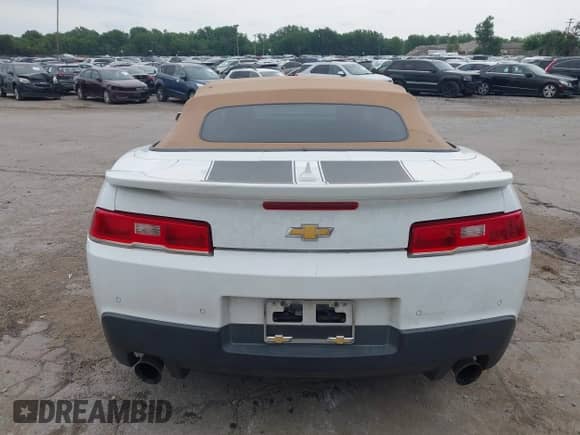 2015 Chevrolet Camaro LT with VIN 2G1FD3D31F9104251, listed as a IAAI auction lot 42851149 with 168,693 mi miles and . Bid and sale history available at DreamBid. Image 17.