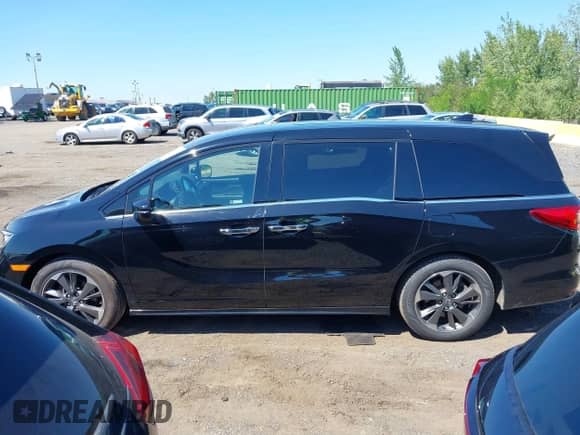2023 Honda Odyssey Elite с VIN 5FNRL6H97PB017653, выставлен на аукционе IAAI как лот 43032763 с пробегом 56 242 миль миль и . История ставок и продаж доступна на DreamBid. Изображение 14.