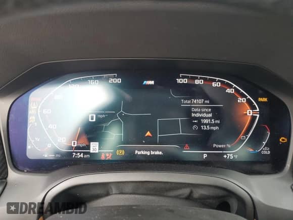 2021 BMW 3 Series M340i xDrive с VIN 3MW5U9J02M8C13375, выставлен на аукционе Copart как лот 61607005 с пробегом 74 107 миль миль и Списание • Salvage title. История ставок и продаж доступна на DreamBid. Изображение 9.