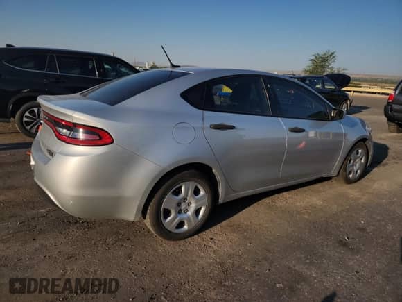 2013 Dodge Dart SE with VIN 1C3CDFAA3DD323411, listed as a Copart auction lot 69070215 with 60,799 mi miles and Salvage title. Bid and sale history available at DreamBid. Image 3.