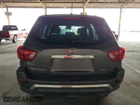 2018 Nissan Pathfinder SV with VIN 5N1DR2MN1JC607433, listed as a Copart auction lot 81470565 with 70,085 mi miles and Clean title. Bid and sale history available at DreamBid. Image 6.