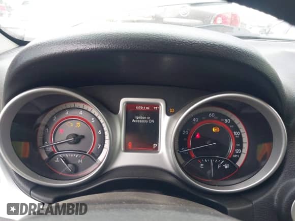 2014 Dodge Journey SE with VIN 3C4PDDAG5ET309513, listed as a IAAI auction lot 42356309 with 107,511 mi miles and . Bid and sale history available at DreamBid. Image 7.