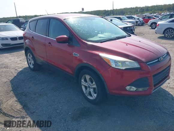 2014 Ford Escape SE with VIN 1FMCU0GX0EUB23605, listed as a IAAI auction lot 43273194 with 174,754 mi miles and . Bid and sale history available at DreamBid. Image 1.