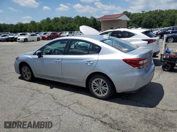 2017 Subaru Impreza Premium with VIN 4S3GKAD67H3627866, listed as a Copart auction lot 62166705 with 89,411 mi miles and Salvage title. Bid and sale history available at DreamBid. Image 2.