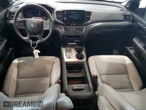 2022 Honda Passport EX-L with VIN 5FNYF8H56NB003932, listed as a Copart auction lot 57431605 with 74,842 mi miles and Salvage title. Bid and sale history available at DreamBid. Image 8.