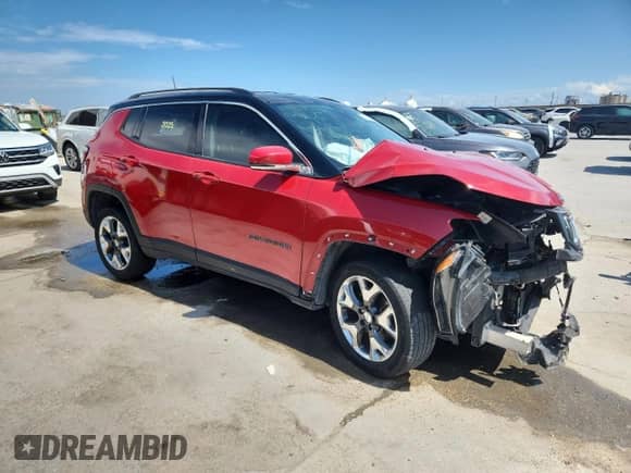 2018 Jeep Compass Limited с VIN 3C4NJDCB6JT116945, выставлен на аукционе Copart как лот 72015445 с пробегом 149 519 миль миль и Списание • Salvage title. История ставок и продаж доступна на DreamBid. Изображение 4.