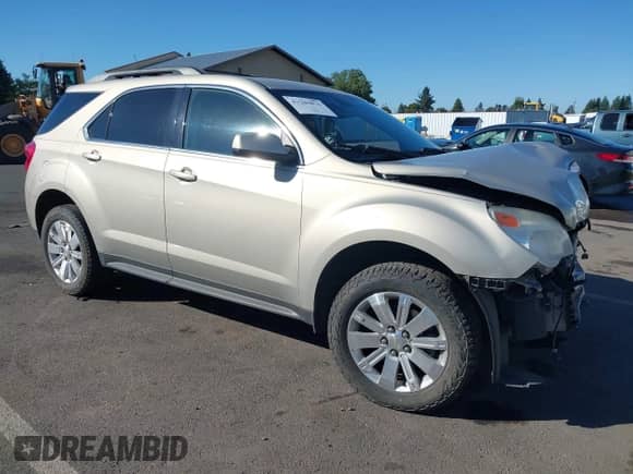 2011 Chevrolet Equinox 2LT with VIN 2CNFLNE5XB6333430, listed as a IAAI auction lot 43289875 with 142,572 mi miles and . Bid and sale history available at DreamBid. Image 1.
