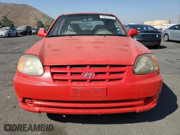 2005 Hyundai Accent GLS с VIN KMHCG45C55U593854, выставлен на аукционе Copart как лот 72237914 с пробегом 83 203 миль миль и Чистый • Clean title. История ставок и продаж доступна на DreamBid. Изображение 5.